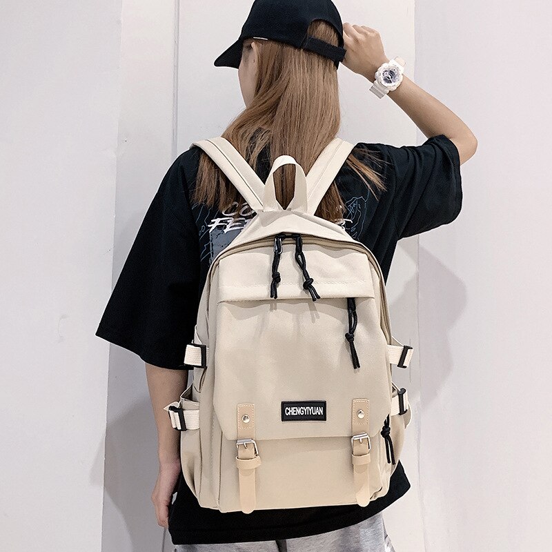 Damenrucksack für sterben schule, Teenager, mädchen, jungen, schultaschen, mittelstufenschüler, Rucksack Ich bin lässigen Hochschule-stil