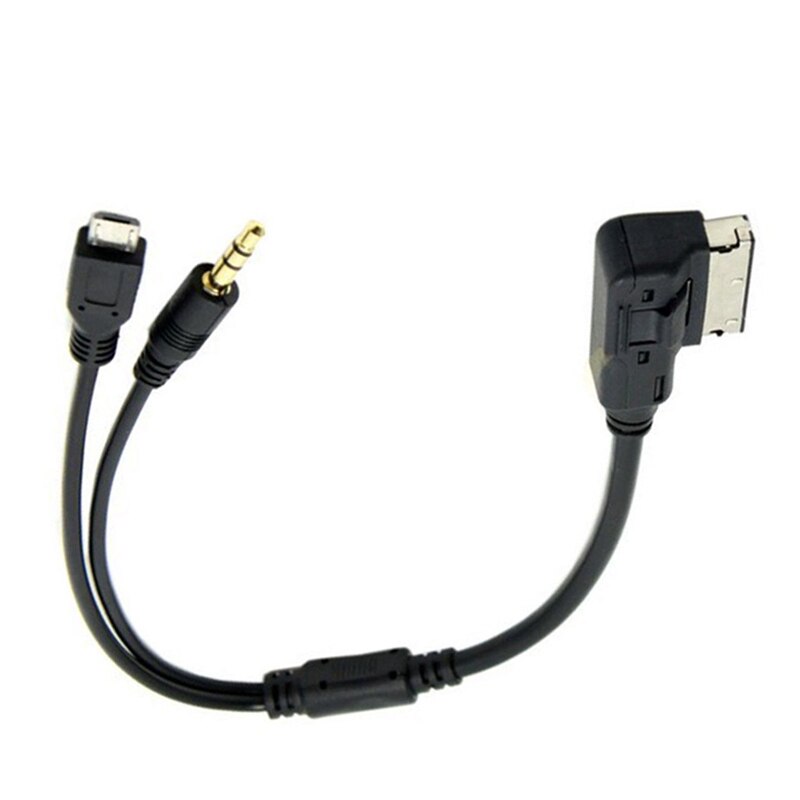 Android Micro USB om AMI Interface AUX Adapter Kabel Voor Mercedes Benz C63 E200L E S GL W Klasse