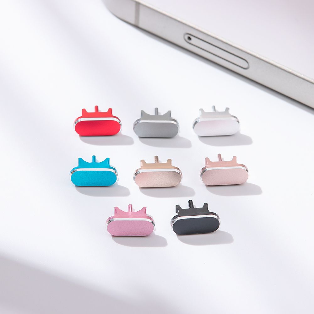 Slijtvaste Anti Stof Plug Voor Iphone 12 11 Pro Max X Xr Max 8 7 6S Plus charger Port Blok Metal Stopper Stofdicht Cover
