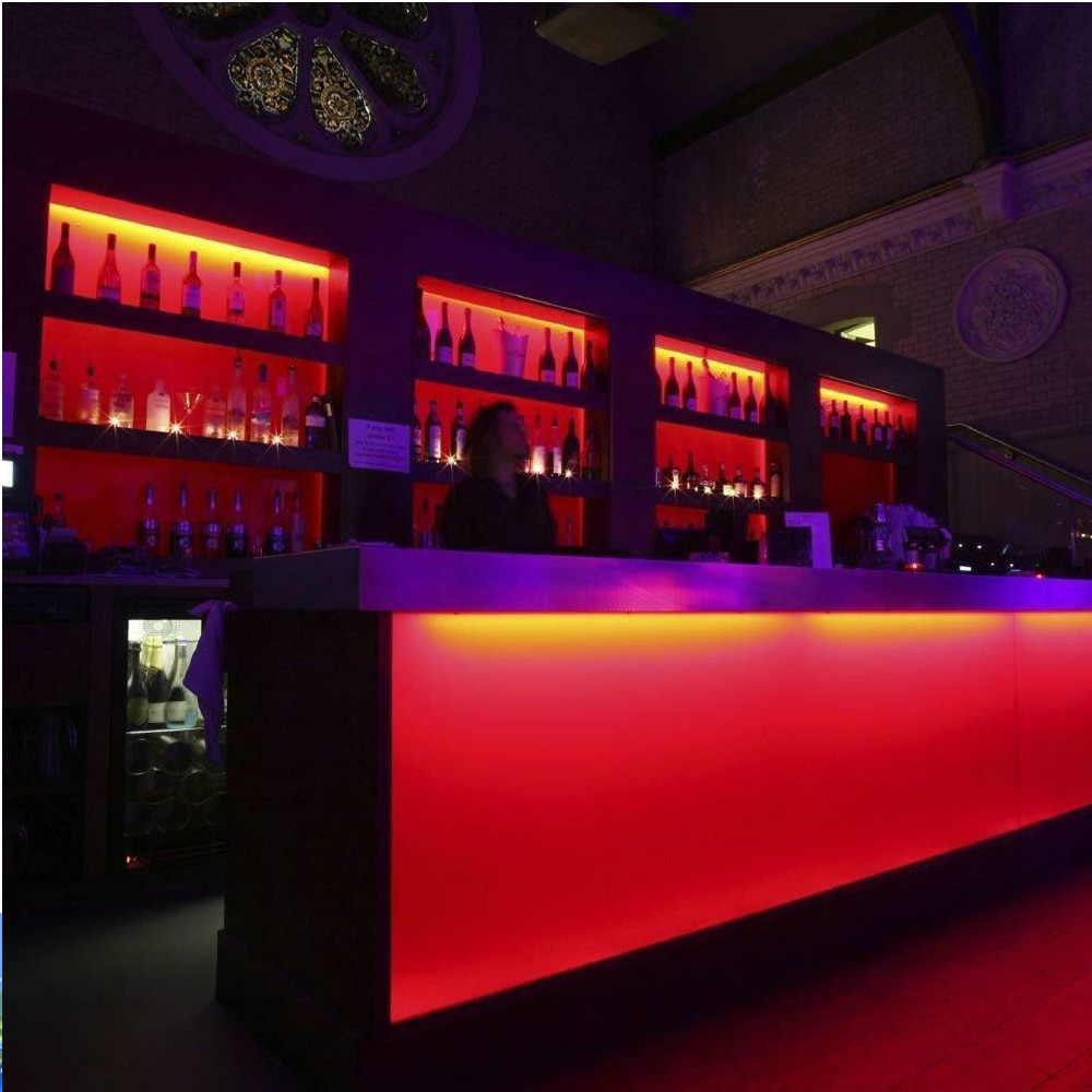 RGB LED Strip Motion Sensor Light Auto ON/OFF Flexibele Diode Tape Lint 5 M SMD 5050 Kabinet Trappen bed licht 12 V voeding