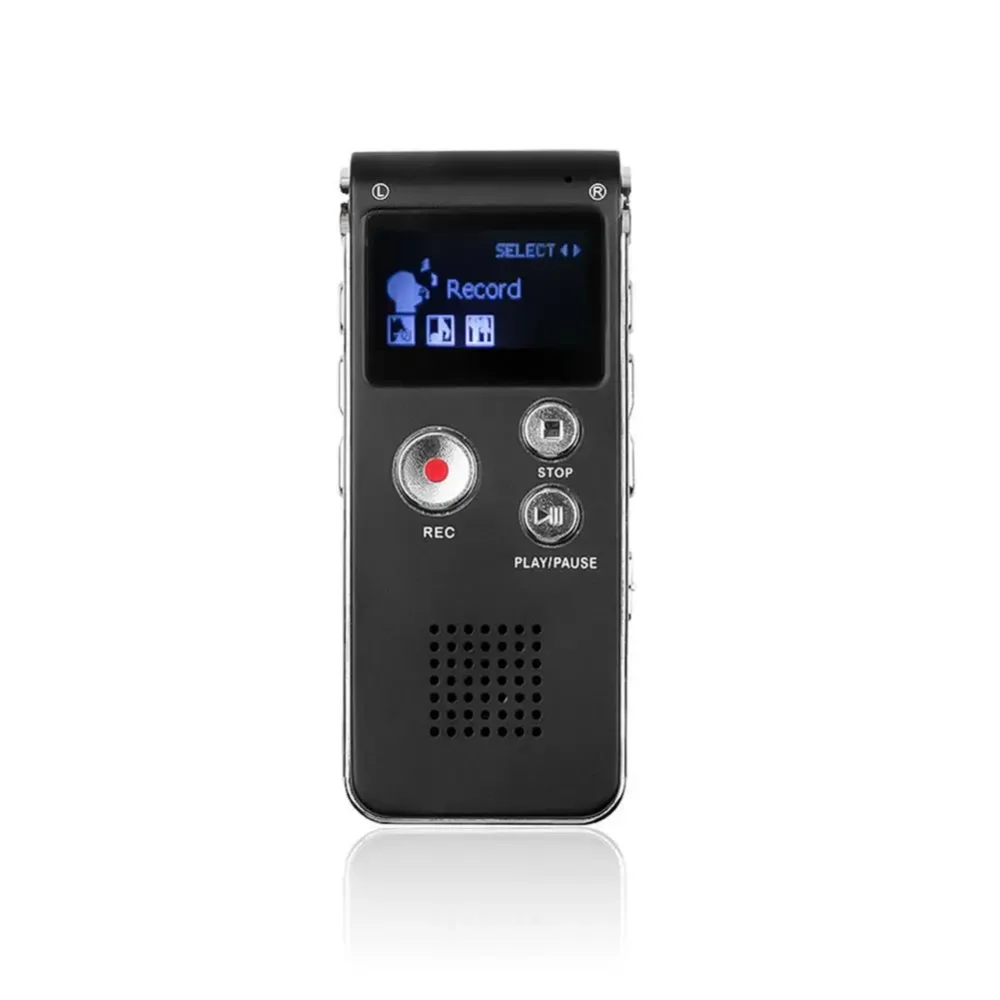Enregistreur vocal 8 go, lecteur MP3, Mini enregistreur Audio, Mini clé USB professionnelle, Dictaphone d'enregistrement