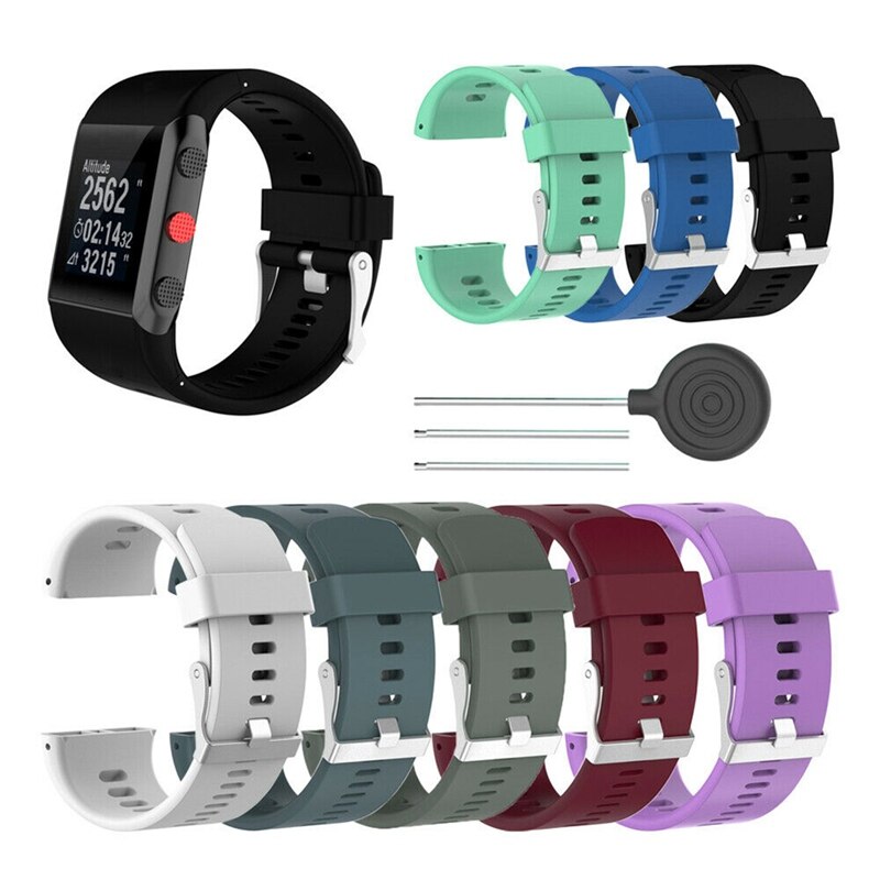 Band Verstelbare Siliconen Horloge Met Vervangende Accessoires Voor Polar V800 Sport Horloge Accessoires !