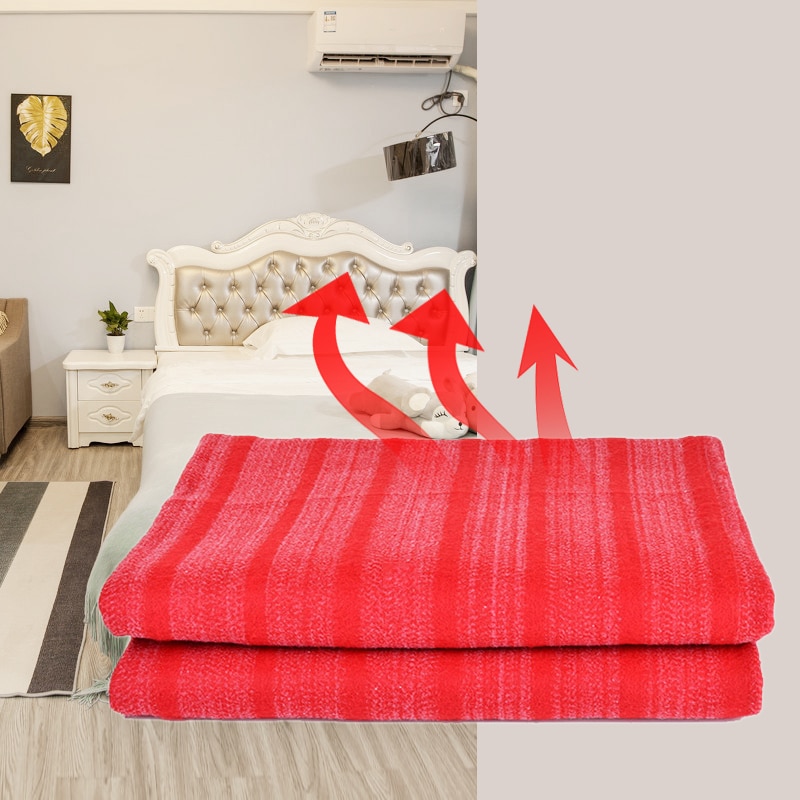 Adjustable Temperature Controller Heated Blanket Automatic Power-off Protection Blankets Waterproof Heated Blanket