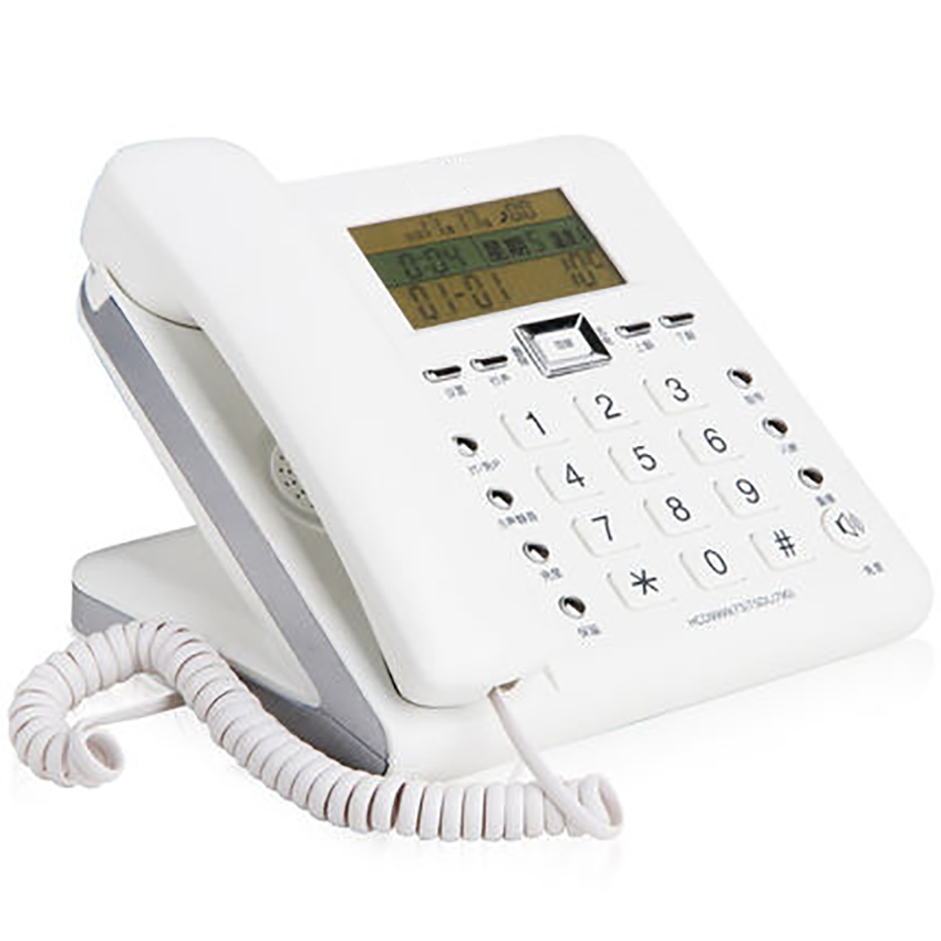 Draadgebonden Telefoon Telefoon Met Luidspreker En Caller Id, Verstelbare Lcd Helderheid, Nummer Voice Rapport, Voor Home Office