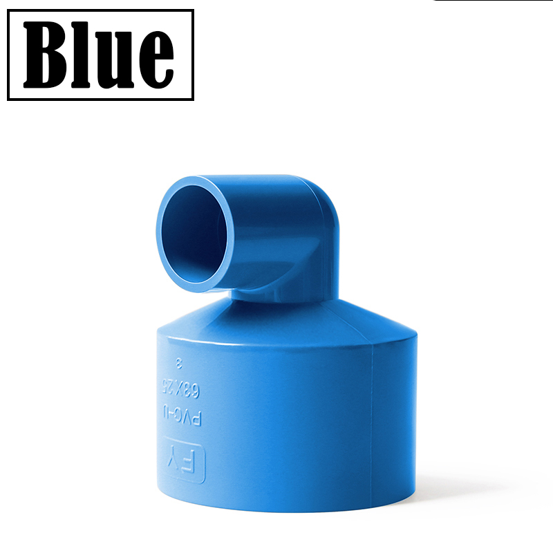 2Pcs/Lot Inner Dia 63/75/90mm Reducing Elbow Joints PVC Pipe Connector Aquarium Fish Tank Adapter Garden Irrigation Fittings: Silver / 5/16''