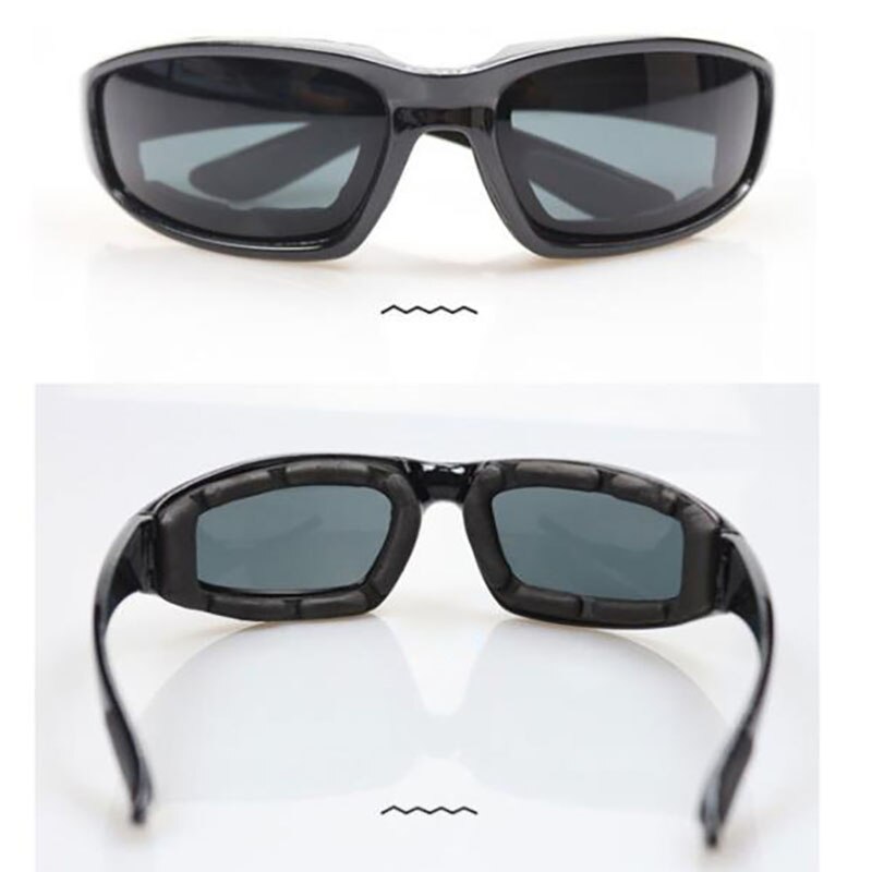 Universele ski-motorbril met glazen lens, retro motorbril, vintage beschermende offroad-bril