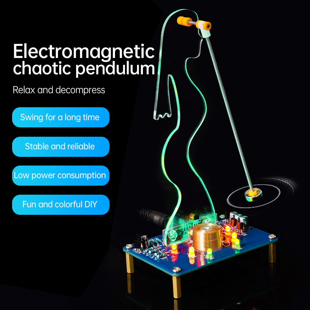 DC5V Elektronische Swing Kit Elektromagnetische Swing Onderwijs Circuit Productie DIY Lasset Losse Training Lassen Oefening Onderdeel