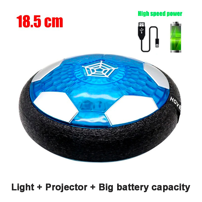Elektrische Fußball Hover Fußball LED Licht Projektor Ausgesetzt Fußball Spielzeug Gleiten Luft Kissen Schwimmenden Schaum Kinder: Lila