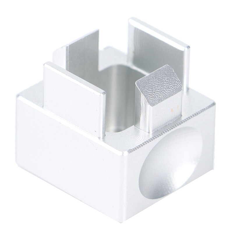 Mechanical Keyboard Keycaps Multifunctional Shaft Opener Metal Switch Opener for Kailh Switches Shaft Opener: Silver