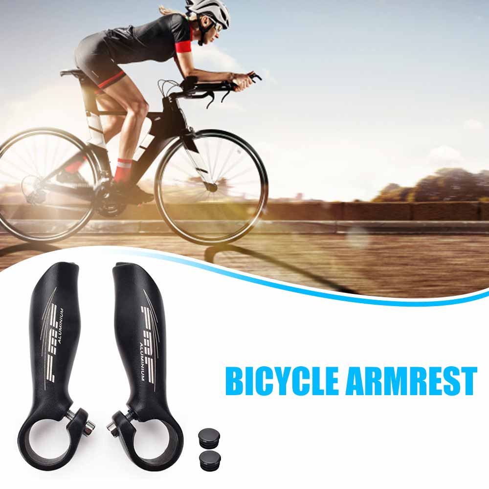 Cornes de guidon de vélo en aluminium, 2 pièces, accessoires de cyclisme pour vtt/BMX