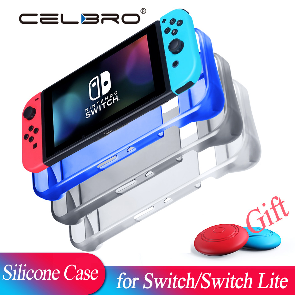 Funda de silicona para Nintend Switch Lite funda protectora Coque para Nintendo Switch Nintendos NS Lite Housse protección clara