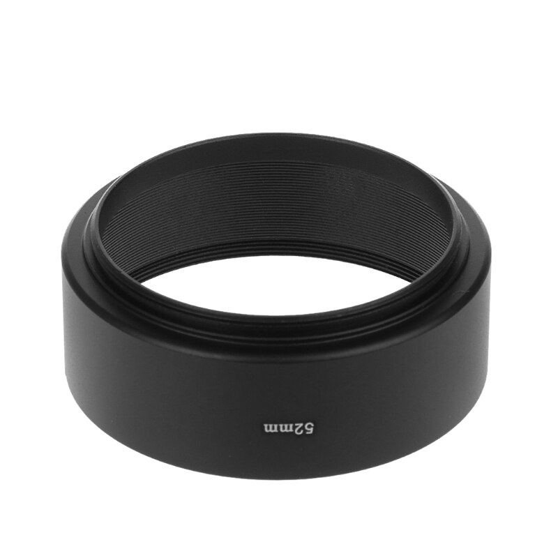 49MM/52MM/55MM/58MM/62MM/67MM/72MM/77MM Metal Universal Long Focus Lens Hood Screw-In Mount For Canon DSLR SLR Camera