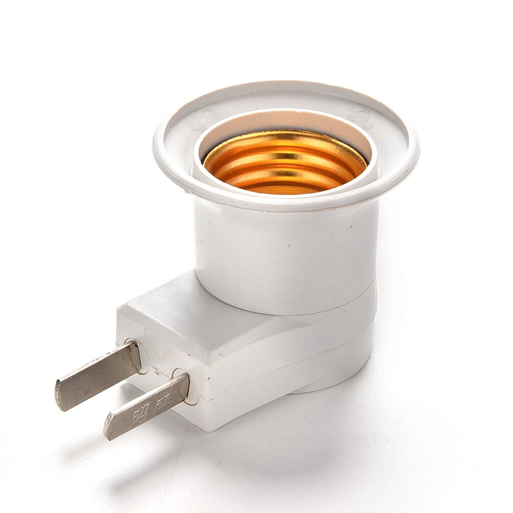 E27 led-lamp mannelijke fitting naar eu-type stekker converter adapter voor gloeilamphouder met aan/uit-knop