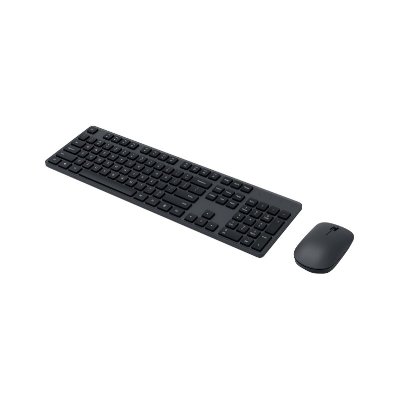 Xiaomi Mijia – ensemble clavier et souris sans fil, USB 2.4 ghz, 104 touches, pour ordinateur portable, Notebook, windows 10: Default Title