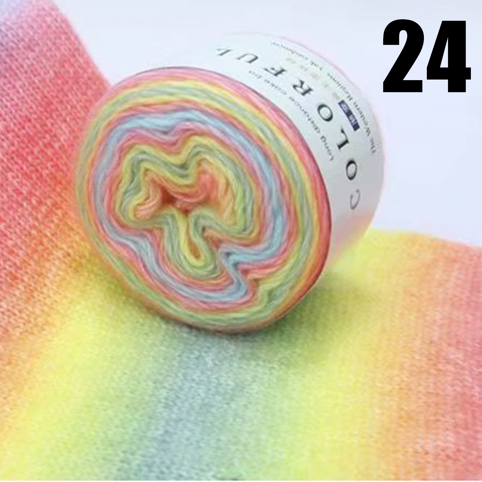100g Tricot Angora pastel hilo tejer mezclas de lana hilos de ganchillo Hilos Para Tejer A Ganchillo Crochet: Negro