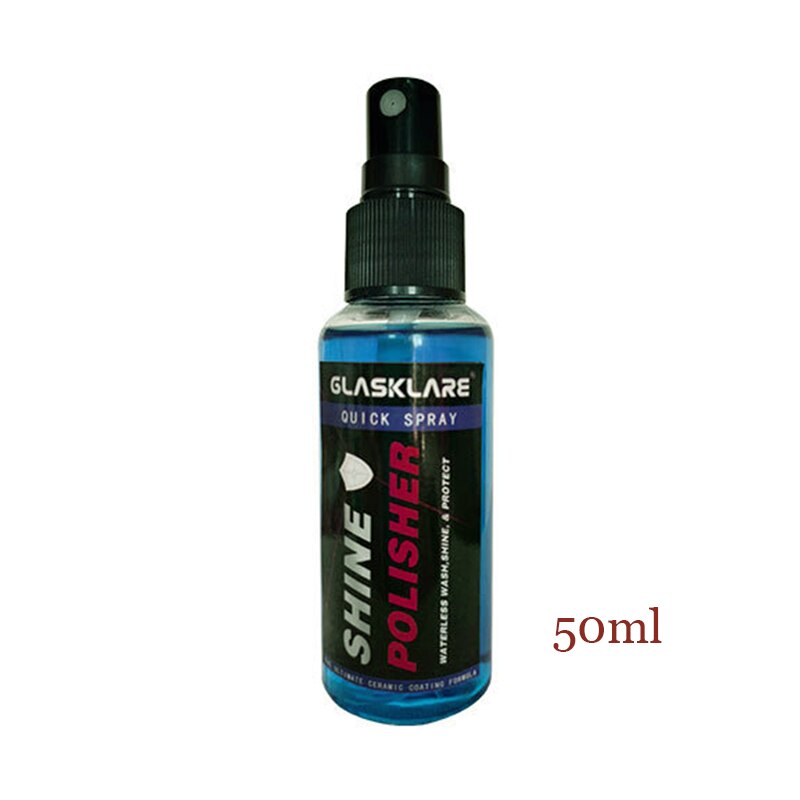 110ml 9H Liquid Glass Ceramic Car Coating Waterproof Nano Ceramics protect shine Auto Paint Care Anti-scratch Super Hydrophobic: Blue 50ml