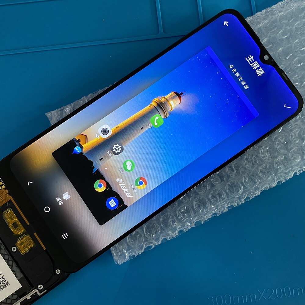Lcd 3x 5061k mit 5061u und rahmen für alcatel 3x 5048y ot5048y 5048u 5048 ot5048