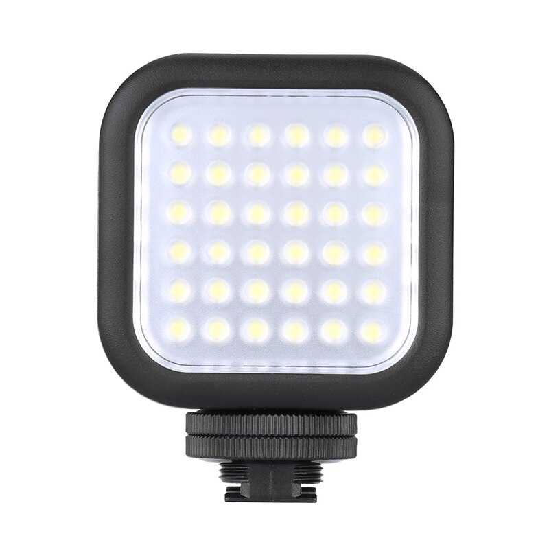 Godox led 36 led videolys 36 5500 ~ 6500k led lys til dslr kamera videokamera mini dvr bryllupsnyheder fotografering