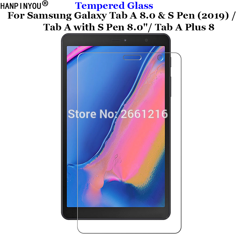 Voor Samsung Galaxy Tab Een 8.0 Met S Pen 8.0 &quot P200 P205 Een Plus 8 Gehard Glas 9H 2.5D Premium Screen Protector Film