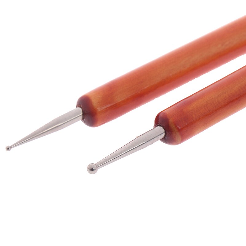 5pcs/Set Silicone + Stainless steel Two Head Sculpting Polymer Modelling Shaper Art Tools Soft Pottery Clay Tool