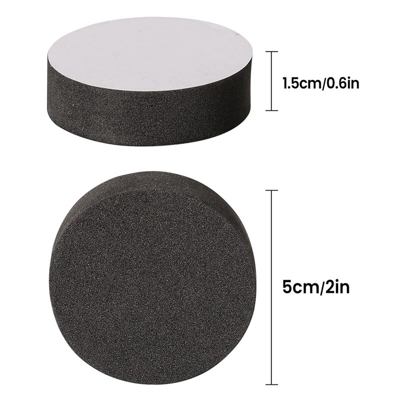 48 Stuks Plant Pot Voeten Risers Natuurlijke Rubber Bloempot Mat Onzichtbare Pot Voeten Voor Zware Outdoor Planten, bloempotten