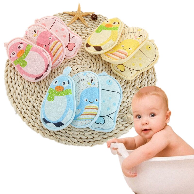 Pasgeboren Care Producten Baby Douche Bad Spons Wrijven Ibaby Wrijven Body Wash Spons Katoen Wrijven Body Wash Handdoek Accessoires