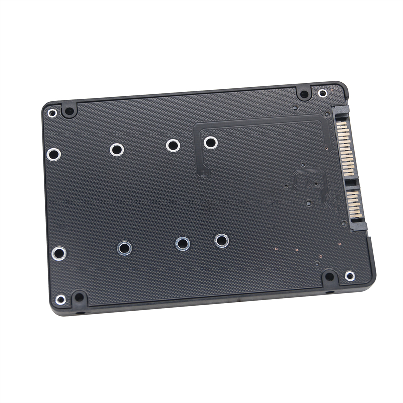Adaptador Dual M.2 a SATA3.0, adaptador SSD de protocolo M.2 SATA, 2 puertos NGFF M.2 B Key a SATA 3,0 6Gbps, caja de tarjeta convertidora M2 a SATA