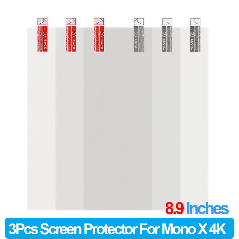 3D Printer Mono LCD Screen Protection Film For Anycubic Photon Mono X 8.9 inches 4K LCD Screen Protective Film
