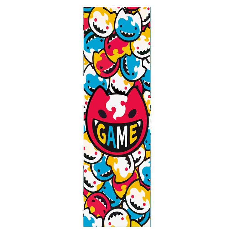 Emery – bande adhésive étanche pour Skateboard, papier de sable, 880x270 MM, pour Longboard, autocollant de pont antidérapant, accessoire