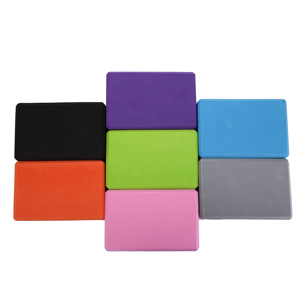 EVA mousse Yoga bloc brique Pilates sport exercice gymnastique entraînement étirement aide corps mise en forme santé formation 1 pièces