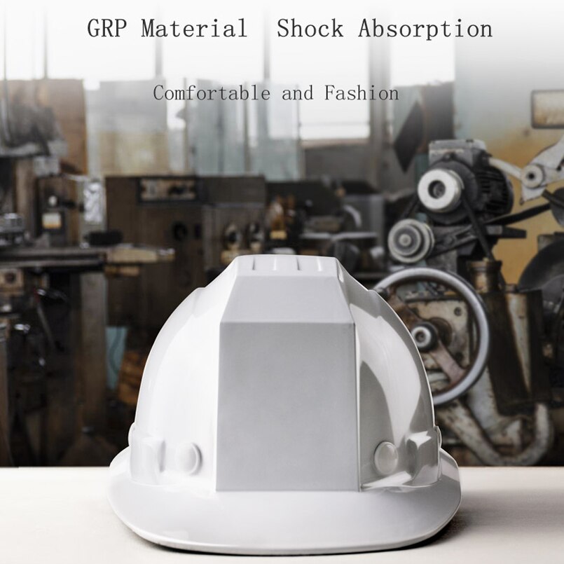 Casco di sicurezza Parasole Antipioggia Cappello Duro Assicurazione Del Lavoro di Lavori di Costruzione di Protezione Caschi di Protezione