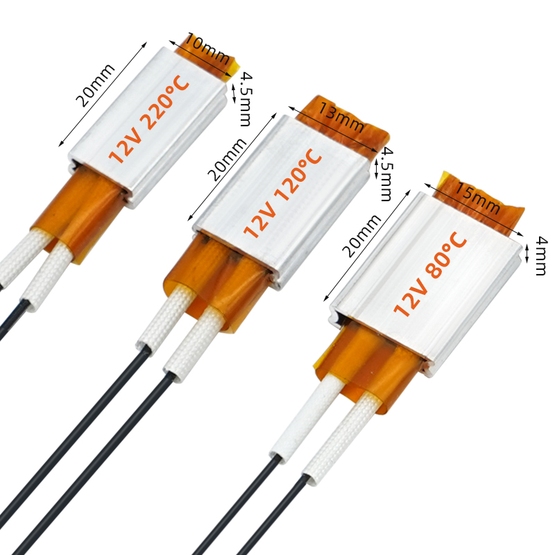 1 Uds. Elemento calefactor PTC incubadora calentada de cerámica DIY accesorios para incubadora de huevos equipo de incubación 220V/110V/12V 1-2 uds