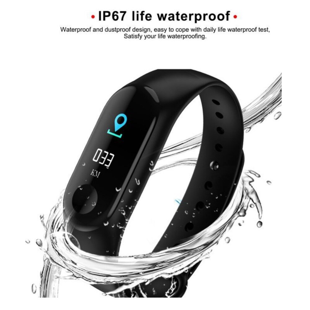 Smart Armband Wandelen Stappenteller Pols Outdoor Running Fitness Horloge Armband Sport Tracker Running Calorie Teller Waterpoof
