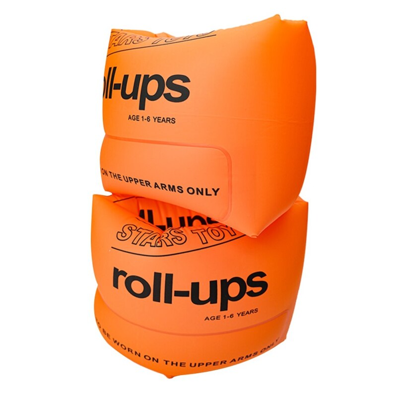 1 Pair Inflatable Swim Arm Bands Flotation Sleeves Swimming Rings Floats PVC Tube Armlets For Adult Bands Floatation Sleeves