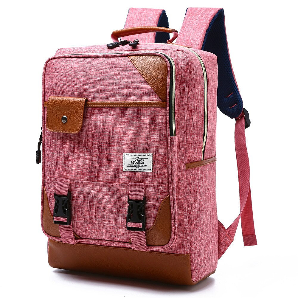 Casual Computer Backpack Light 15.6-inch Laptop Bag Lady Anti-theft Travel Backpack
