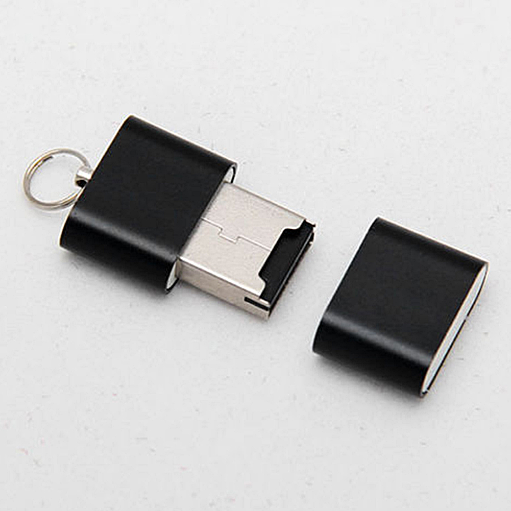 Hoge snelheid usb 2.0 micro sd tf geheugenkaartlezer adapter lichtgewicht draagbare mini geheugenkaartlezer