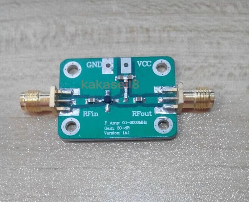 0,1 mhz zu 2000MHz Neue niedrig Lärm Breitband RF Empfänger Verstärker LNA Signal VHF FM 30dB