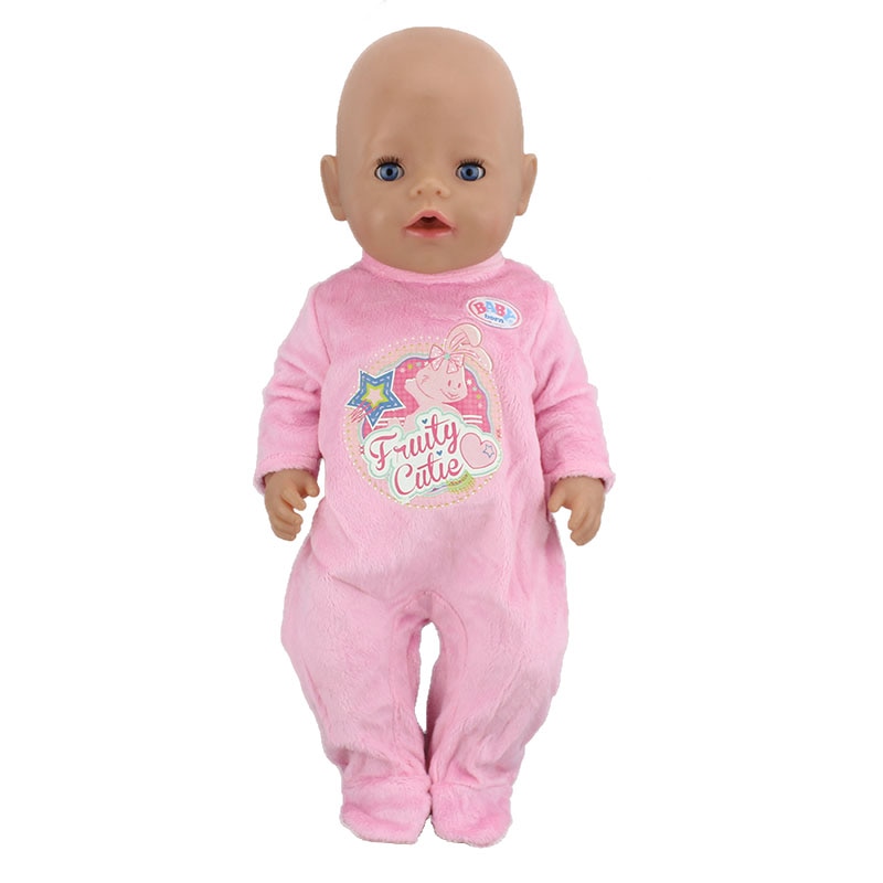Doll Clothes Suit Fit for 43cm Baby Doll 17 Inch D... – Grandado