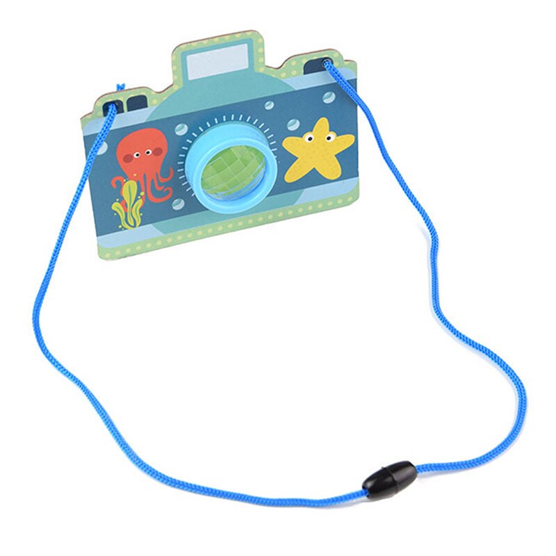 1Pcs Cartoon Kamera Kaleidoskop Multi-prisma Vielseitig Biene Auge Wirkung Spielzeug kinder Tag LXX