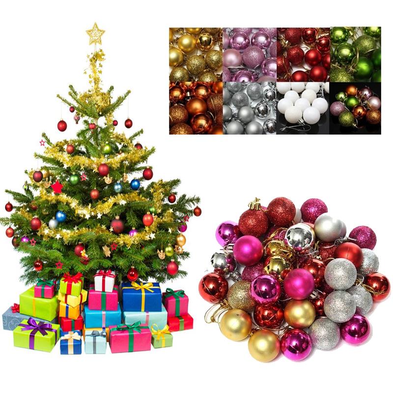 Plastic 12 Stks/set Decoratieve Bal Baard Kerstballen Gekleurde Creatieve Hanger Opknoping Decoratie Party Xmas Ornamenten Fancy Dress