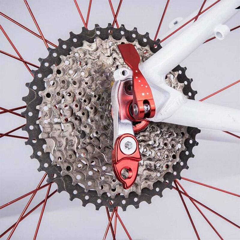 MTB Mountain Road Bike patilla de cambio trasera extensor de extensión Marco de bicicleta engranaje de cola gancho extensor de cola de engranaje