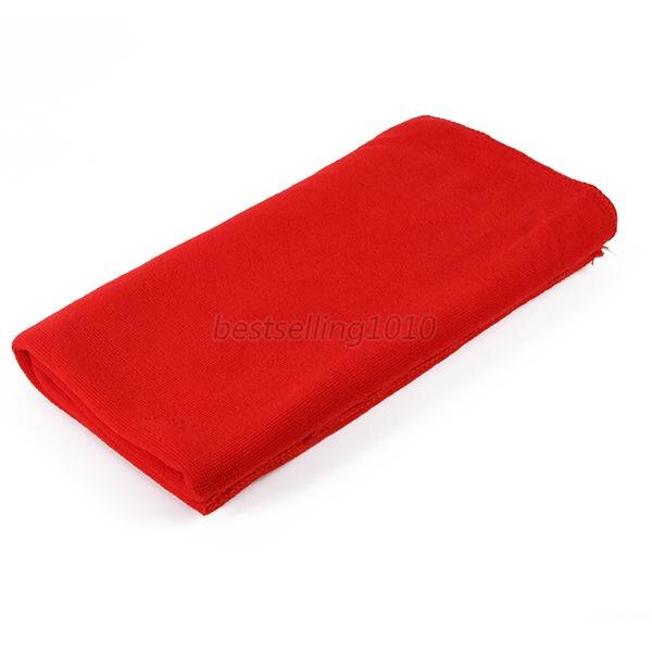 Hurtigtørret håndklæde 80*140cm yogahåndklæde stort badehåndklæde hurtigtørrende mikrofiber sport strand svømning rejse camping bløde håndklæder: Rød