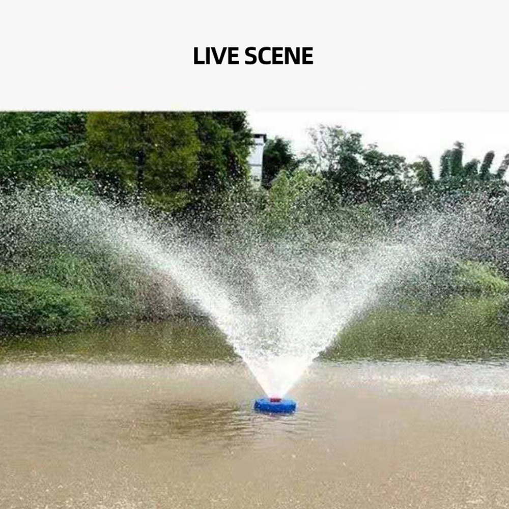 1500w Drainage Aquarium Aeration Fish pond aerator Farming Oxygenation Pond Floating Aerator Float Pump Aerator Oxygen Pump