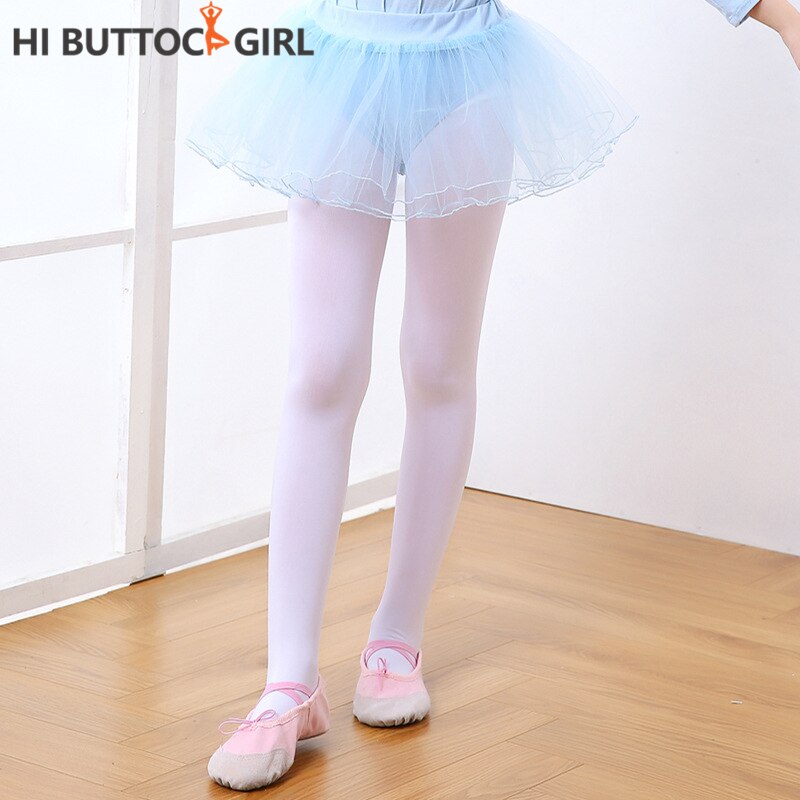 80DKids gymnastics ballet dance velvet one-piece socks breathable elastic girls one-piece socks