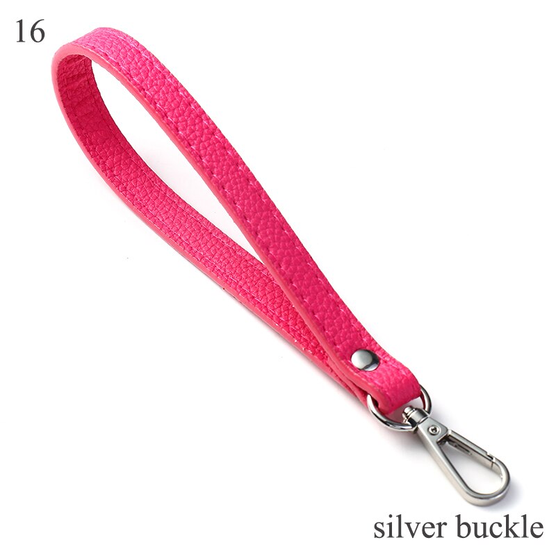 Alle-Match Clutch Bag Strap Portemonnee Riem Vrouwen Pols Zak Riem Effen Kleur Vrouwen Eenvoudige Handvat Purse Bag Riem vervanging