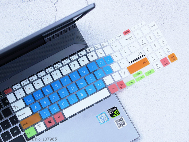 Laptop Clear Transparante Tpu Siliconen Toetsenbord Cover Skin Protector Voor Asus Vivobook Pro 15 Oled K3500 M3500: Color 2