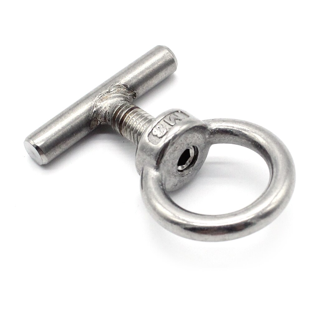 Silver Fixing Eye Bolts Multiflexboard Locking Rail Load Securing Lashing Eyelets for VW T5 T6 Seat Washer Car Accessories
