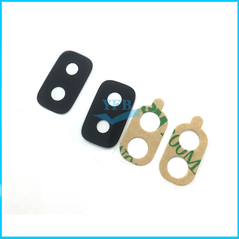 2 stuks achtercamera-lens van glas voor samsung galaxy  j2 core  j260 met zelfklevende sticker als vervangingsonderdeel