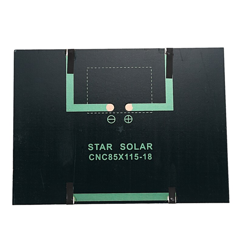 Solar Panel Module For Battery Cell Phone Charger DIY Model:115X85mm 12V 1.5W