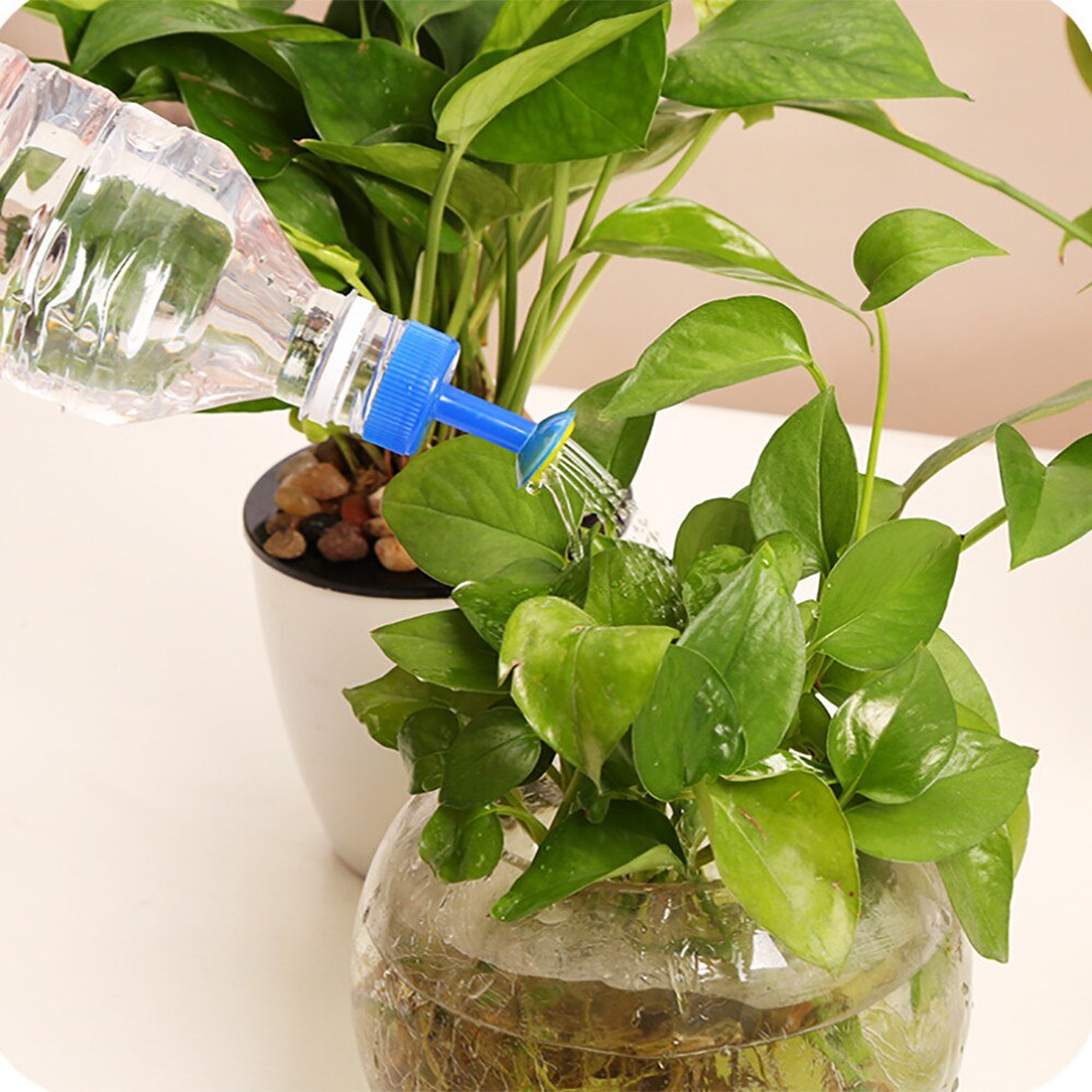 2In1 Plastic Sprinkler Nozzle For Flower Waterers Bottle Watering Cans Sprinkler Home Garden Flower Plant Water Sprinkler #LYS